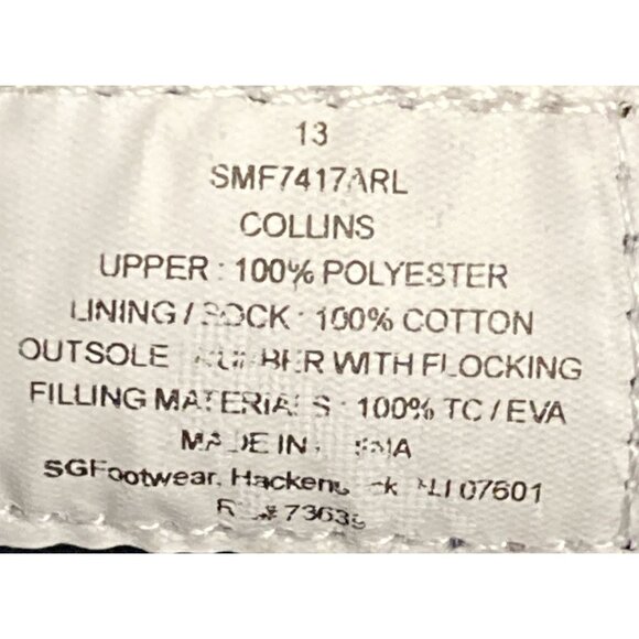 Polo Ralph Lauren mens Size 13 Brown collins moccasin Embroidered Logo slipper - Picture 8 of 8